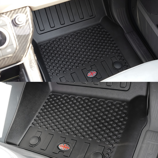 Non slip custom fit defender floor liners for Land Rover Defender
