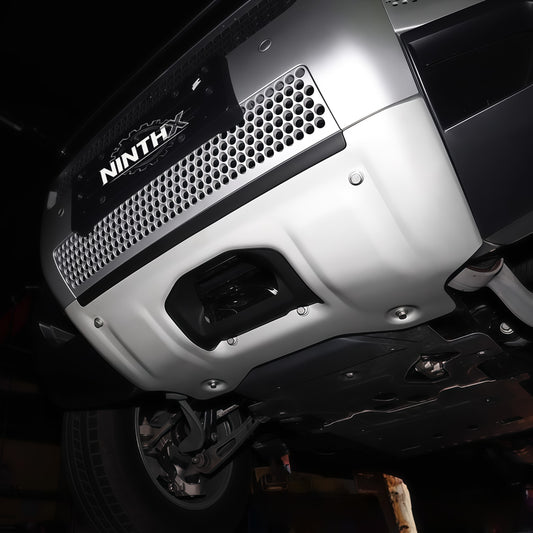 Rock impact resistant underbody guard for Land Rover Defender L663