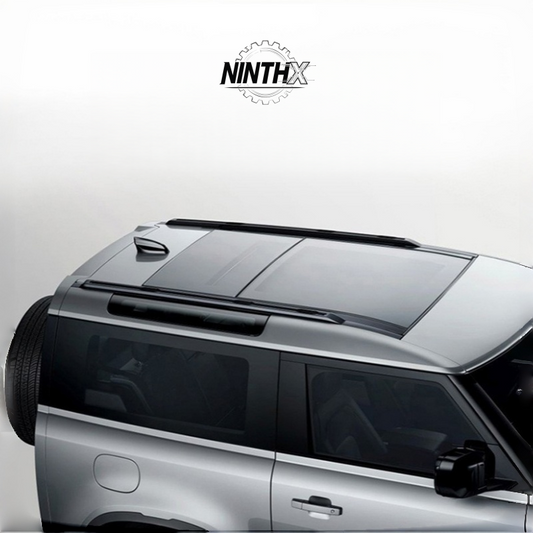 Aerodynamic low noise cargo basket for Land Rover Defender L663